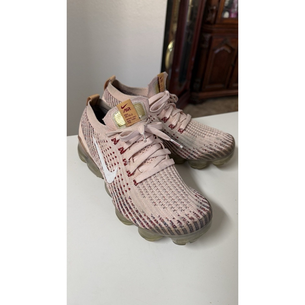 Nike Air VaporMax Flyknit 3 Sunset Tint Pink Women's 8 Shoes AJ6910-602